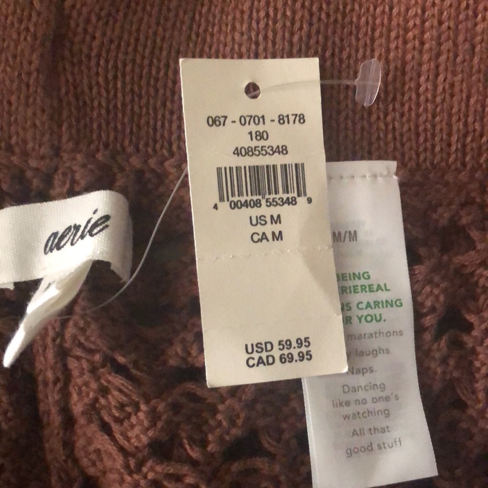 NWT Aerie Crochet Vacay Pant size M - Picture 8 of 11